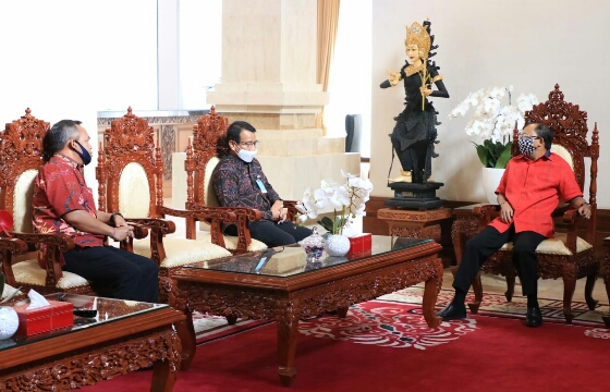 Tangani Dampak Ekonomi Akibat Covid-19, Gubernur Koster Selain Andalkan APBD, Jalin Kerjasama BUMN
