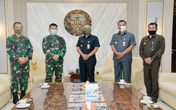 Tim Pokja Rencana Pengembangan Kawasan Wilayah Perbatasan RI-RDTL Kemenhan RI Kunjungi Kodam IX/Udayana