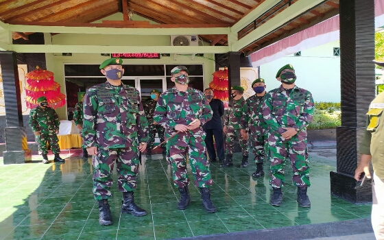 Danrem 163/Wira Satya: Pandemi Covid-19 Cepat Selesai Kuncinya Ada di Masyarakat