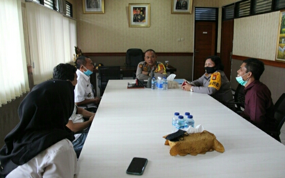 Terima Kunjungan BNNK, Kapolres Klungkung: Ini Kunjungan Silaturahmi