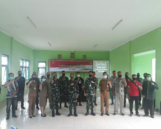 Direktur Pusat Informasi Teritorial Pusterad Kunjungi Kodim Gianyar