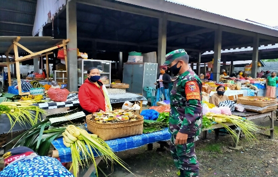Pasar Tradisional dan Destinasi Tempat Wisata Menjadi Sasaran Pendisiplinan Masyarakat