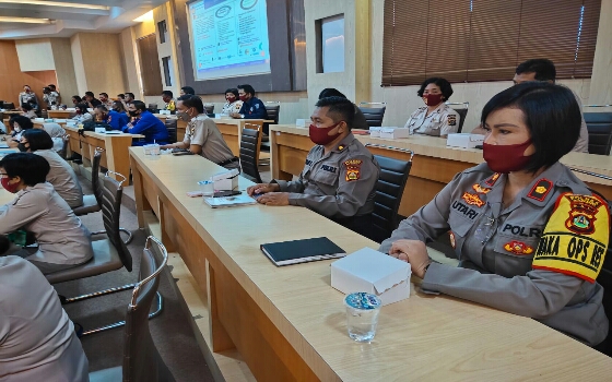 Kapolres & Wakapolres Badung Hadiri Musrenbang di Polda Bali