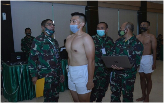 143 Orang Calon Taruna Akmil TNI AD Pandasus Bali Ikuti Sidang Parade