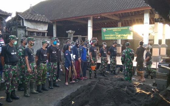 Karya Bakti Kodim Klungkung Wujud Nyata Pengabdian Untuk Rakyat