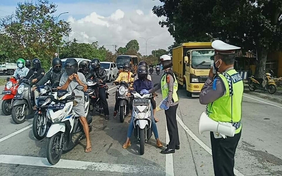 Satlantas Polres Klungkung Ajak Masyarakat Bijak Dalam Bermedsos