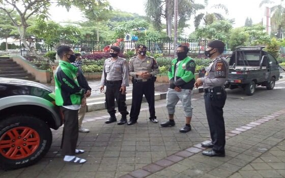 Sat Sabhara Polres Klungkung Berikan Himbauan Terhadap Remaja Untuk Bijak Mengunakan Media Sosial