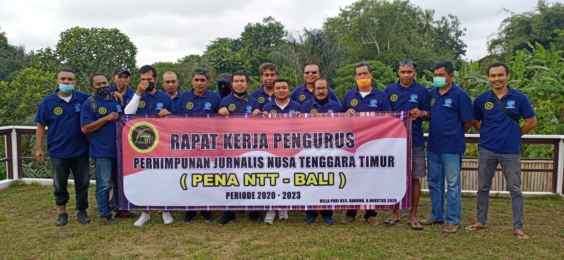 Kepengurusan PENA NTT Periode 2020-2023 Gelar Raker Pertama