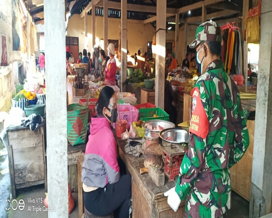 Dandim Bangli Ingatkan Warga Terkait Protokol Kesehatan