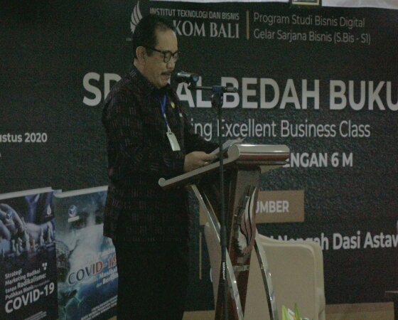 Wagub Tjok Ace Apresiasi ITB STIKOM Bali Buka Excellent Business Class