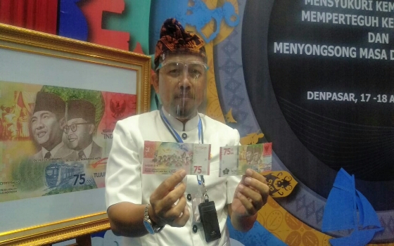 Mulai Hari Ini BI Edarkan Uang Peringatan Kemerdekaan 75 Tahun RI (UPK75) di Wilayah Provinsi Bali