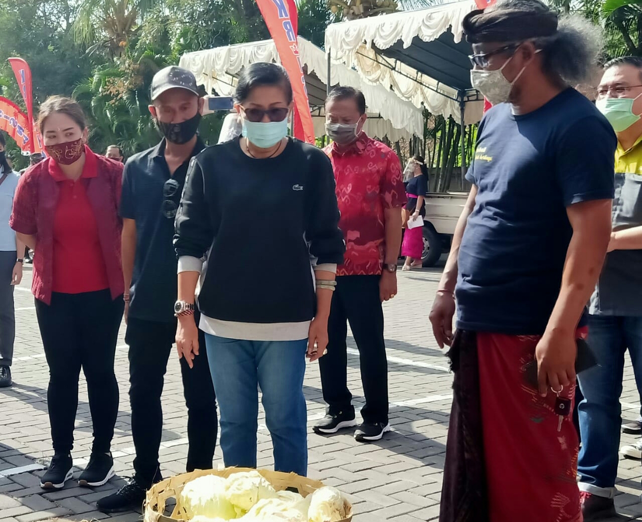 Ny Putri Koster Sebutkan Pasar Gotong Royong Berikan Dampak Positif bagi Warga