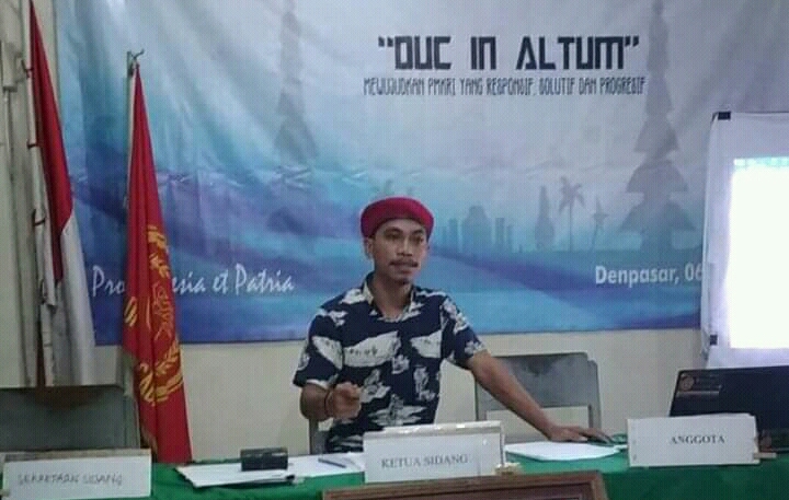 Rian Ngari Nahkodai PMKRI Cabang Denpasar