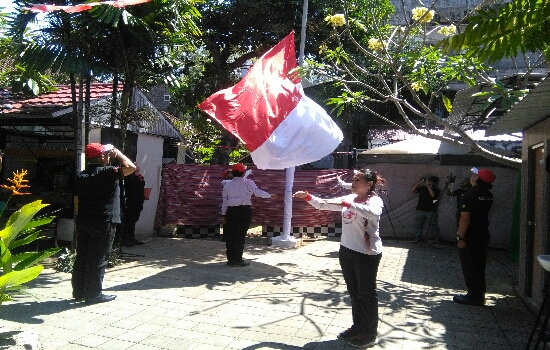 Khidmad, Upacara Pengibaran Bendera Merah Putih Satgas Flobamora Bali