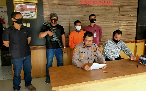 Polsek Kintamani Berhasil Ringkus Maling Sepeda Motor Kambuhan yang Sembunyi di Hutan