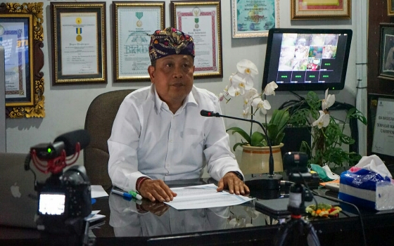 Kota Denpasar Wakili Indonesia Dalam Konferensi ICMA, Rai Mantra Paparkan Inovasi dan Teknologi Pelayanan Publik di Masa Pandemi Covid-19