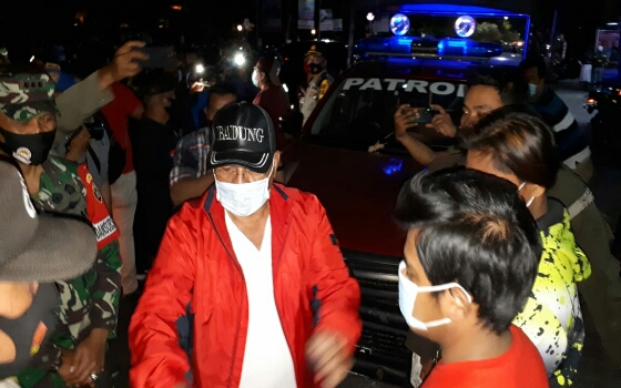 Dandim Badung Pimpin Sidak Pendisiplinan Masyarakat, Masih Ada Warga Mengabaikan Protokol Kesehatan