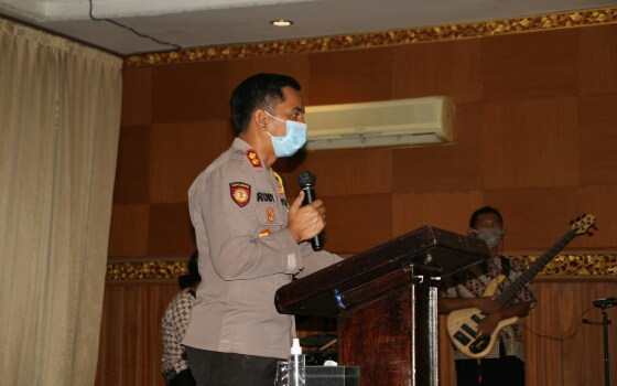 Jelang Pilkada 2020 Kapolres Roby Safari Kamtibnas Ke Hotel Made Bali