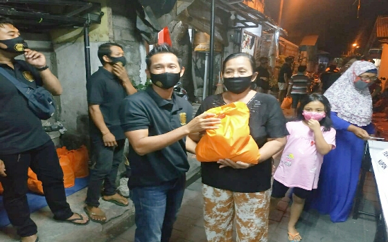 Peringati Hut Ke-3 ARMER Diisi Kegiatan Sosial Bagi-Bagi Sembako