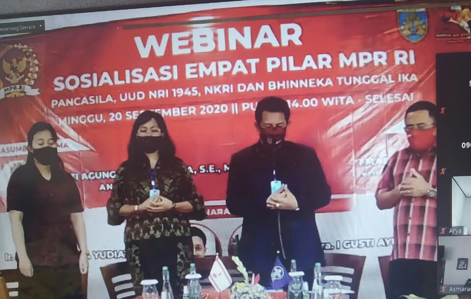 Rai Wirajaya: Bali Kerap Menjadi Percontohan Penerapan 4 Pilar Kebangsaan