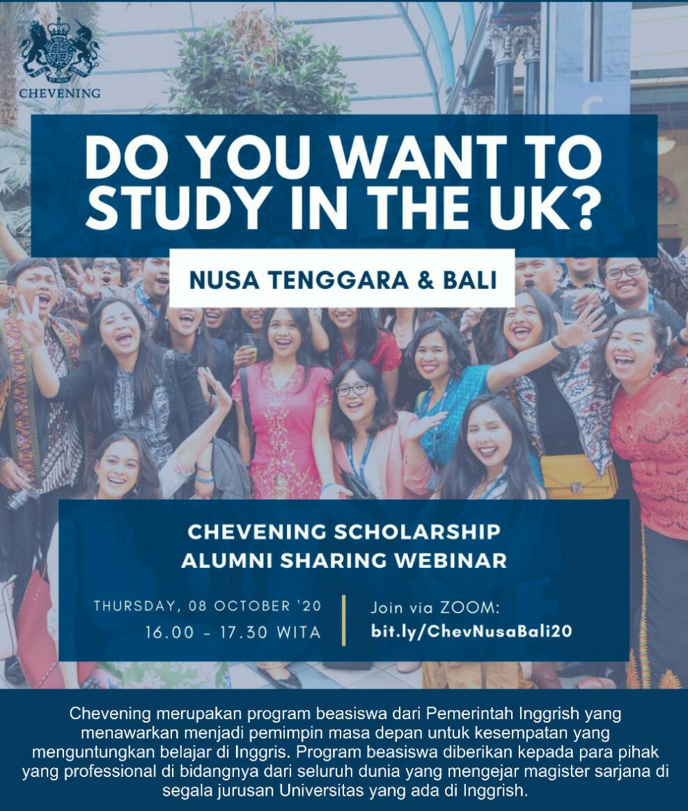 Pemkot Denpasar Dukung Program Chevening Scholarship Bersama British Embassy