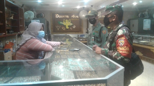Tingkatkan Disiplin Terapkan Prokes Desa Dauh Puri Kelod Rutin Gelar Patroli Wilayah, Sosialisasi dan Edukasi