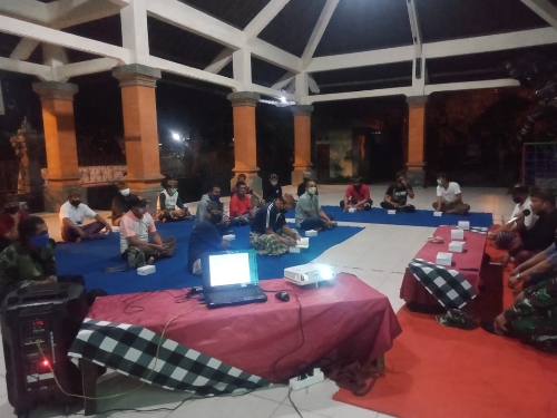 Edukasi Warga Lestarikan Alam, Satgas TMMD Kodim Badung Gelar Penyuluhan Lingkungan Hidup Dan Kehutanan