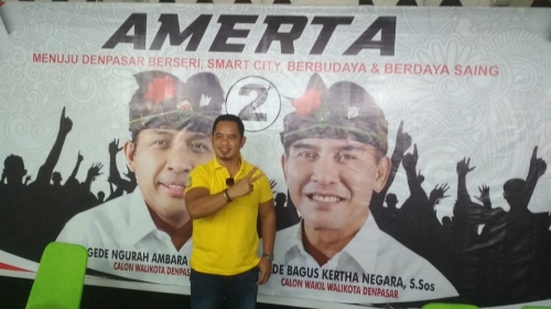 Ini Janji Paslon Nomor 2: Jika Dua Tahun Denpasar Tidak Ada Perubahan, Kami Siap Mundur!