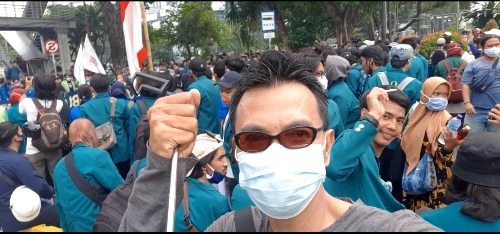Demo Omnibus Law, Pengacara I Kadek Agus Mulyawan, SH.MH.,: Segera Terbitkan Perppu