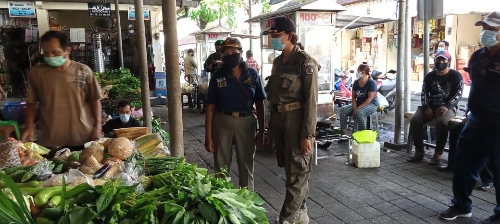Operasi Prokes di Jl. Padma dan Jl. Antasura Denpasar, Dapati 22 Orang Pelanggar Prokes