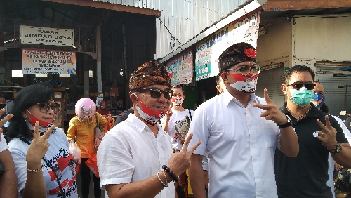 Paslon Amerta Perkuat Ekonomi Pasar Tradisional Dengan Sistem Digitalisasi Managemen