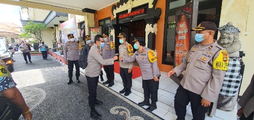 Polres Klungkung Menerima Tim Wasrik Itwasum Polri di Gianyar