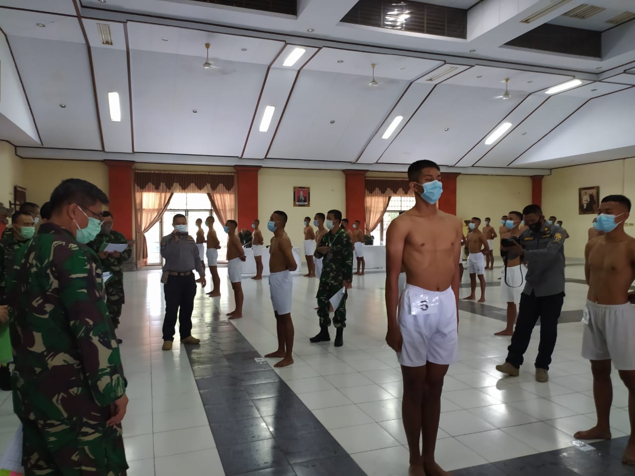 183 Peserta Ikuti Sidang Parade Calon Tamtama Prajurit Karier TNI AD Gelombang II Sub Panda Bali