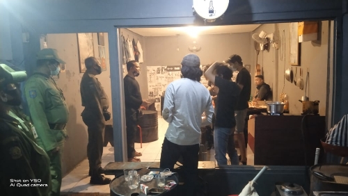 Berharap Pandemi Cepat Berlalu, Desa Dauh Puri Kangin Laksanakan Patroli Dialogis Dan Sosialisasi Protokol Kesehatan