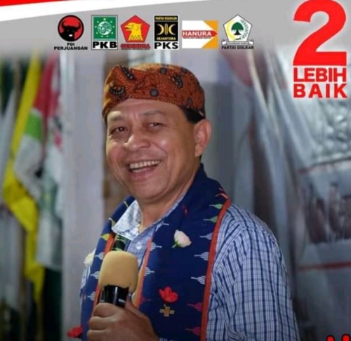 Calon Wakil Bupati Manggarai Heribertus Ngabut Resmi Dapat SK Pensiun ASN