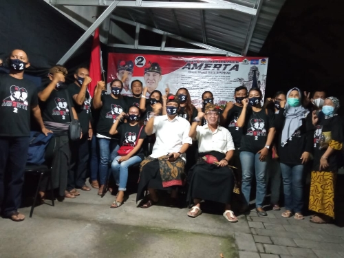 Paslon AMERTA Minta Anak Muda Denpasar, Untuk Perubahan Pilihlah Pemimpin Baru