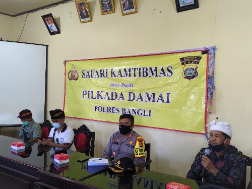 68 Desa Telah di Sambangi Kapolres Bangli Dalam Rangka Safari Kamtibmas