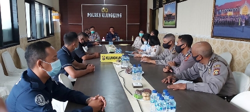 Tim Supervisi BidHumas Polda Bali Mendatangi Polres Klungkung