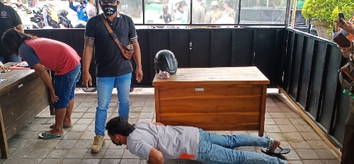 Sidak Masker, 21 Orang Terjaring Langgar Prokes
