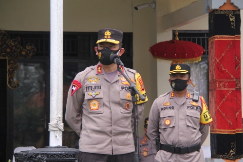 Jelang Pencoblosan, Kapolda Bali Cek Kesiapan Polres Bangli Amankan Pilkada 2020