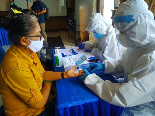 Tim Penggerak PKK Kota Denpasar Gelar Rapid Test, Bentuk Sinergi Program Dengan PKK Pusat Dan PKK Provinsi