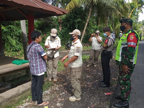 Operasi Yustisi Prokes Di Susut Hari Ini Tegur 2 Pelanggar