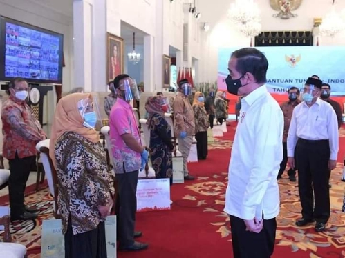 Bantuan Tunai 2021, Presiden: Disalurkan Langsung Tanpa Potongan Apapun