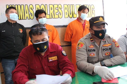 Polres Buleleng Ungkap Perjudian Sabung Ayam, Dua Pelaku Diamankan