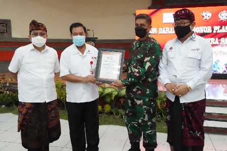 Danrem Berharap Makin Banyak Menjadi Donor Plasma Konvalesen