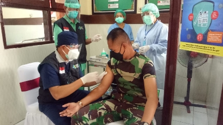 Setelah Suntik Vaksin Kedua, Dandim Bangli: Astungkara Setelah Suntikan Kedua Ini Kami Lebih PD, Jadi Masyarakat Jangan Takut