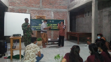 Penyuluhan Pertanian TMMD Kodim Jembrana, Optimalisasi Pekarangan Keluarga