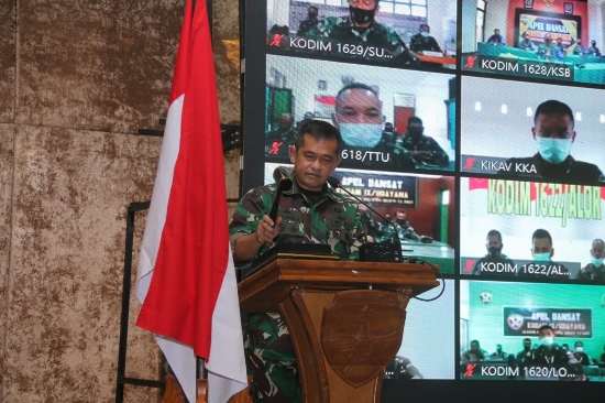 Pangdam IX/Udayana: Dansat Tidak Harus Terbelenggu Rutinitas, Tingkatkan Peran di Satuan dan Wilayah