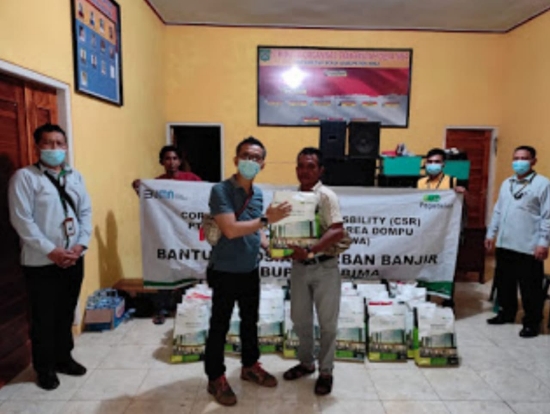 Bantuan Kemanusiaan, PT Pegadaian Bantu Korban Banjir di NTB dan NTT