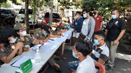 Temukan 9 Orang Pelanggar, Tim Yustisi Rutin Laksanakan Pemantauan Prokes